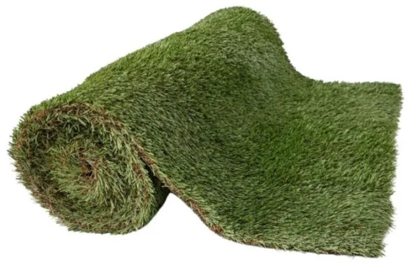 Erba sintetica arrotolata
