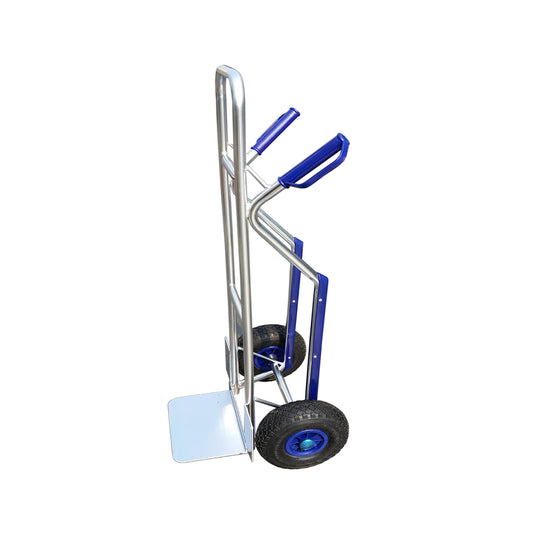 Carrello trasporto pacchi in alluminio portata massima 150 kg