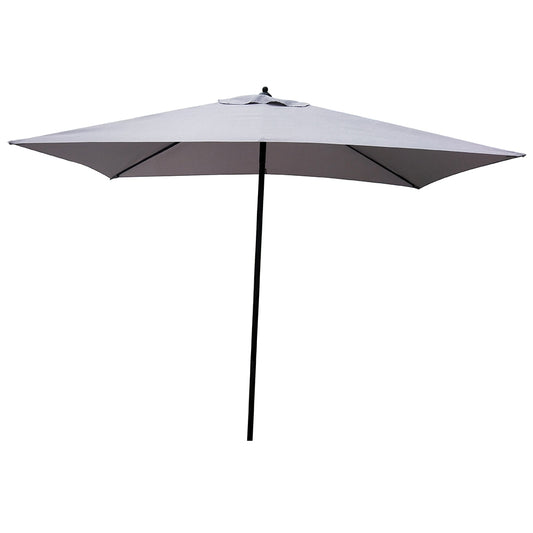 Ombrellone Push up 2x3 mt. - Colore Grigio struttura in acciao