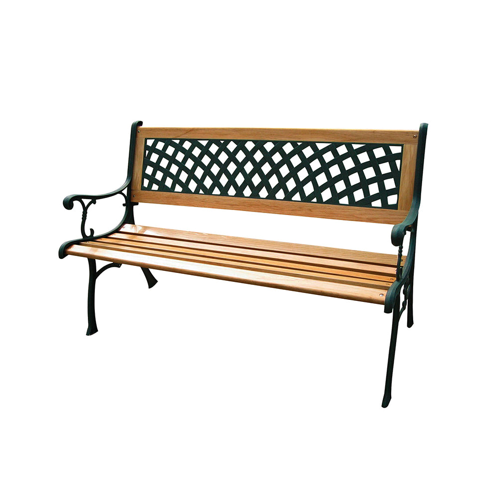 Panca Rombo in ghisa - legno - ABS