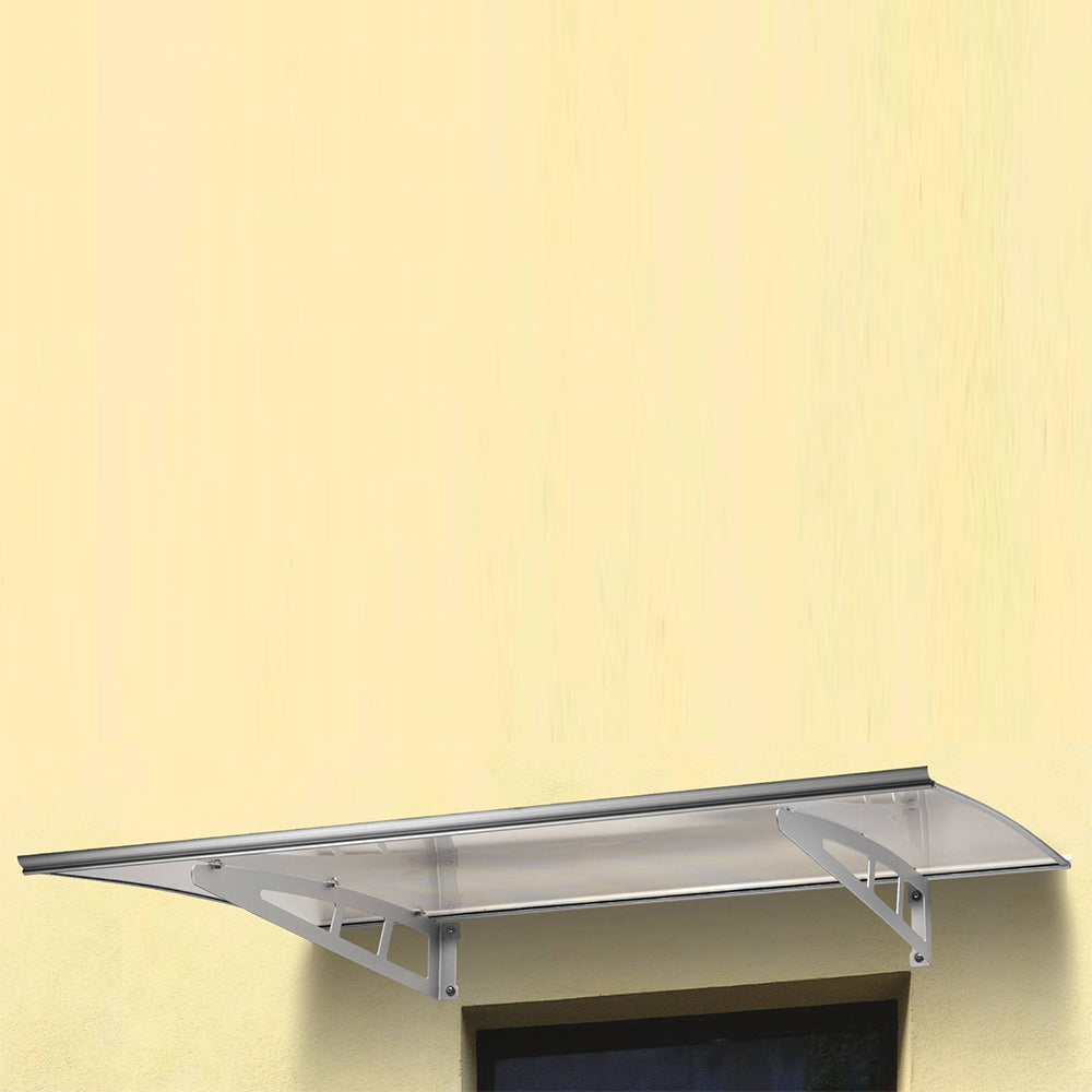 Pensilina Alluminio Sun                                             P. 100 L. 140                                Supporto Grigio