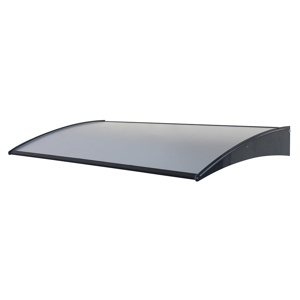 Pensilina alluminio  P. 75 L. 140                                                      con copertura in  alluminio composito