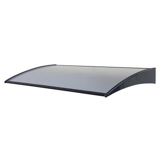 Pensilina alluminio  P. 75 L. 140                                                      con copertura in  alluminio composito