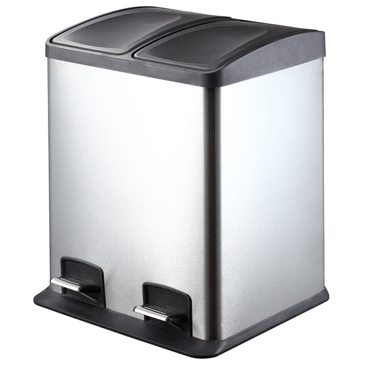 PATTUMIERA A PEDALE  LT.2X12 o 3X12 PER RACCOLTA DIFFERENZIATA - Varie misure