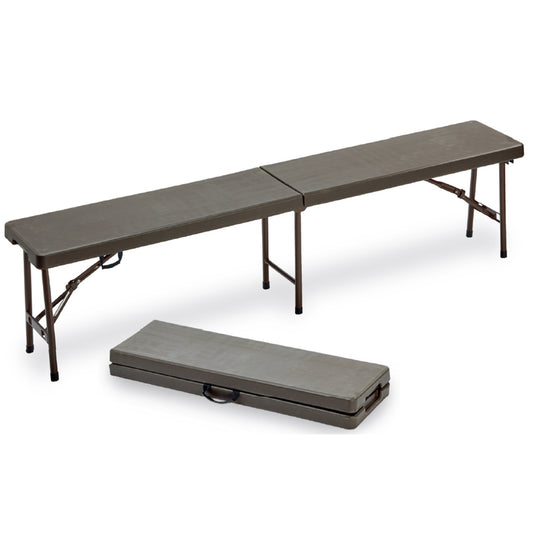 Panca rettangolare pieghevole Horeca - 183x30x44H cm