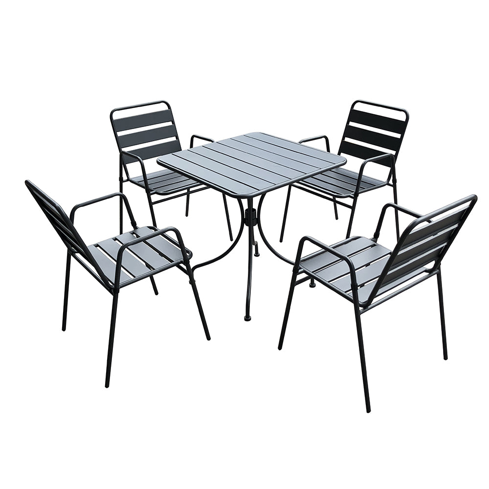 Salotto Krystin (1 Tavolo 4 Sedie)