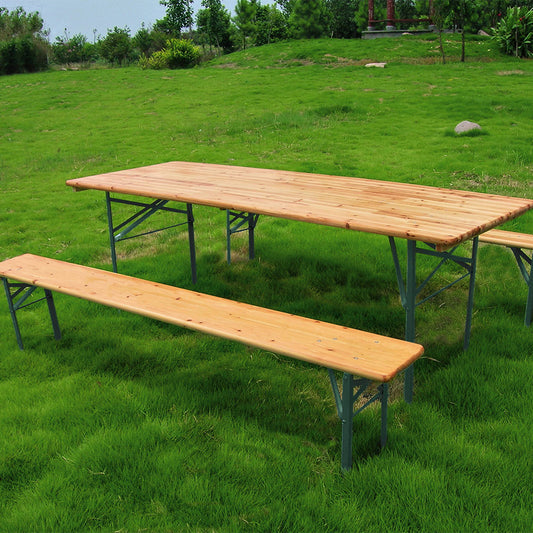 Set Birra rettangolare -  (1 Tavolo 2 Panche) - Varie misure
