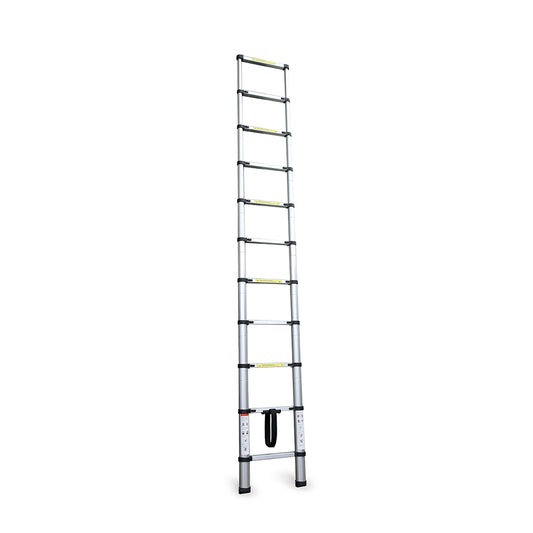 Scala telescopica 10 gradini                                                         aperta altezza max 3,20 mt