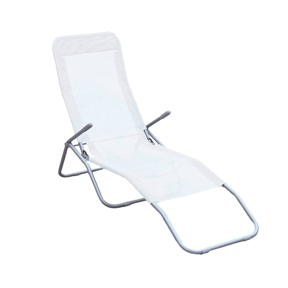 Sdraio Formentera Basculante                                              in acciaio e textilene 450 gr/m² -