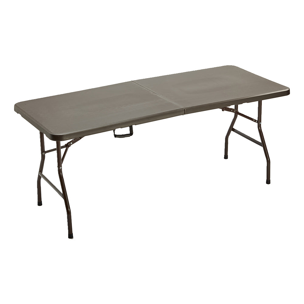 Tavolo rettangolare pieghevole Horeca Noce 183x76x74H cm