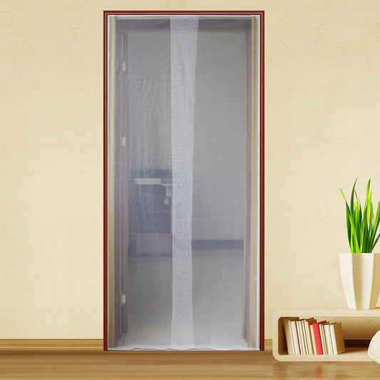 Zanzariera per portafinestra c/biadesivo  L. 150 H. 250 cm - Colore Bianco/Nero
